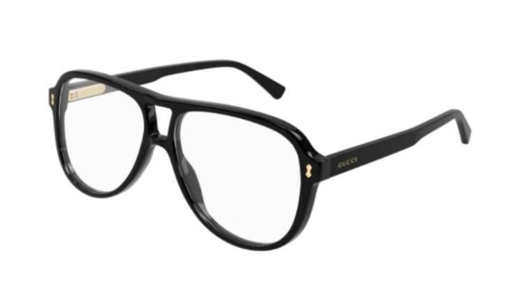 Gucci GG10440 Glasses Frames Black and Gold